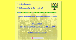 Desktop Screenshot of musikverein-winnweiler.de